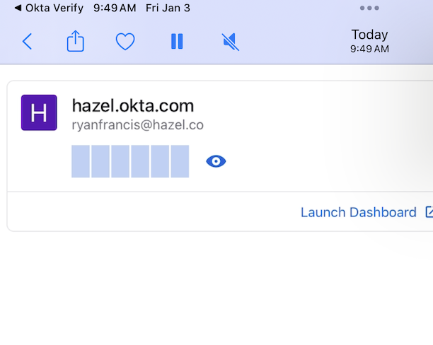 Setting up Okta with your Smartphone (Public) – Hazel Health